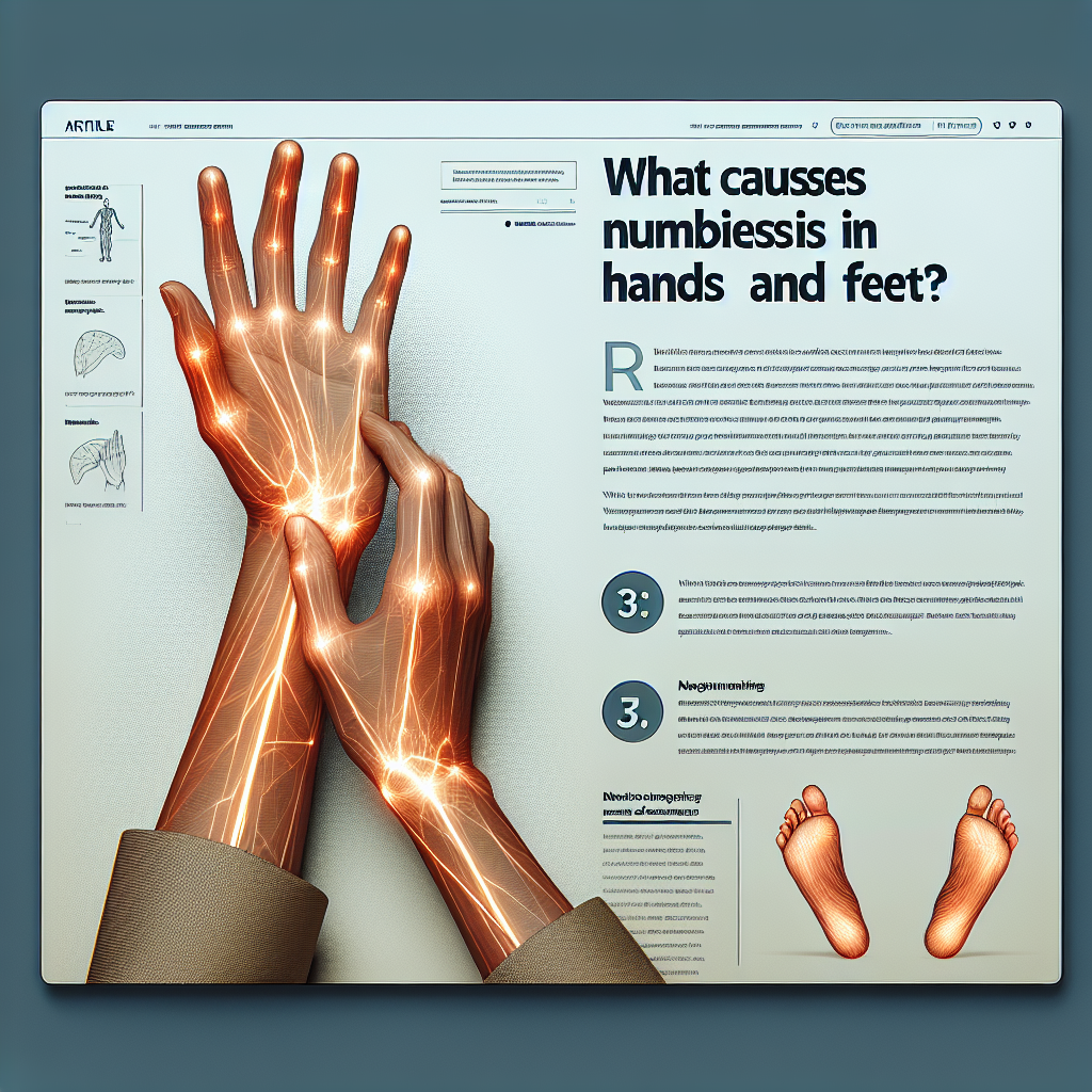 แนวทางการรักษามือเท้าชา: ทำอย่างไรให้หายขาด?